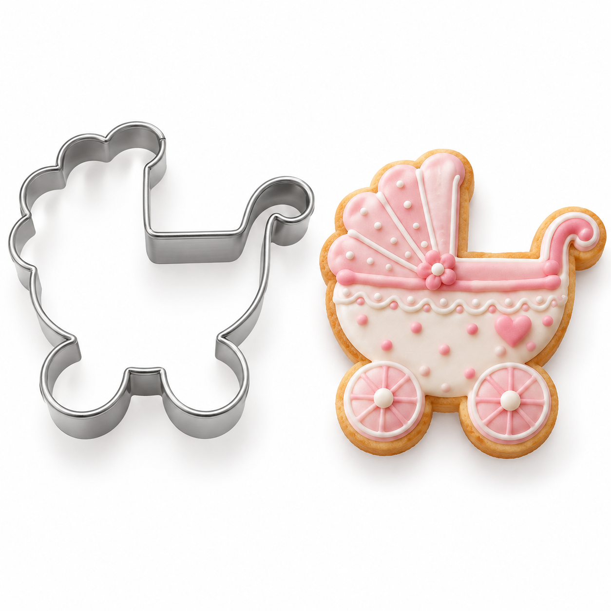 Ausstecher Kinderwagen | 6 cm