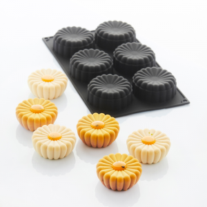 Martellato Mama Silikonform für 6 Monoporzionen Dessertform 91 ml