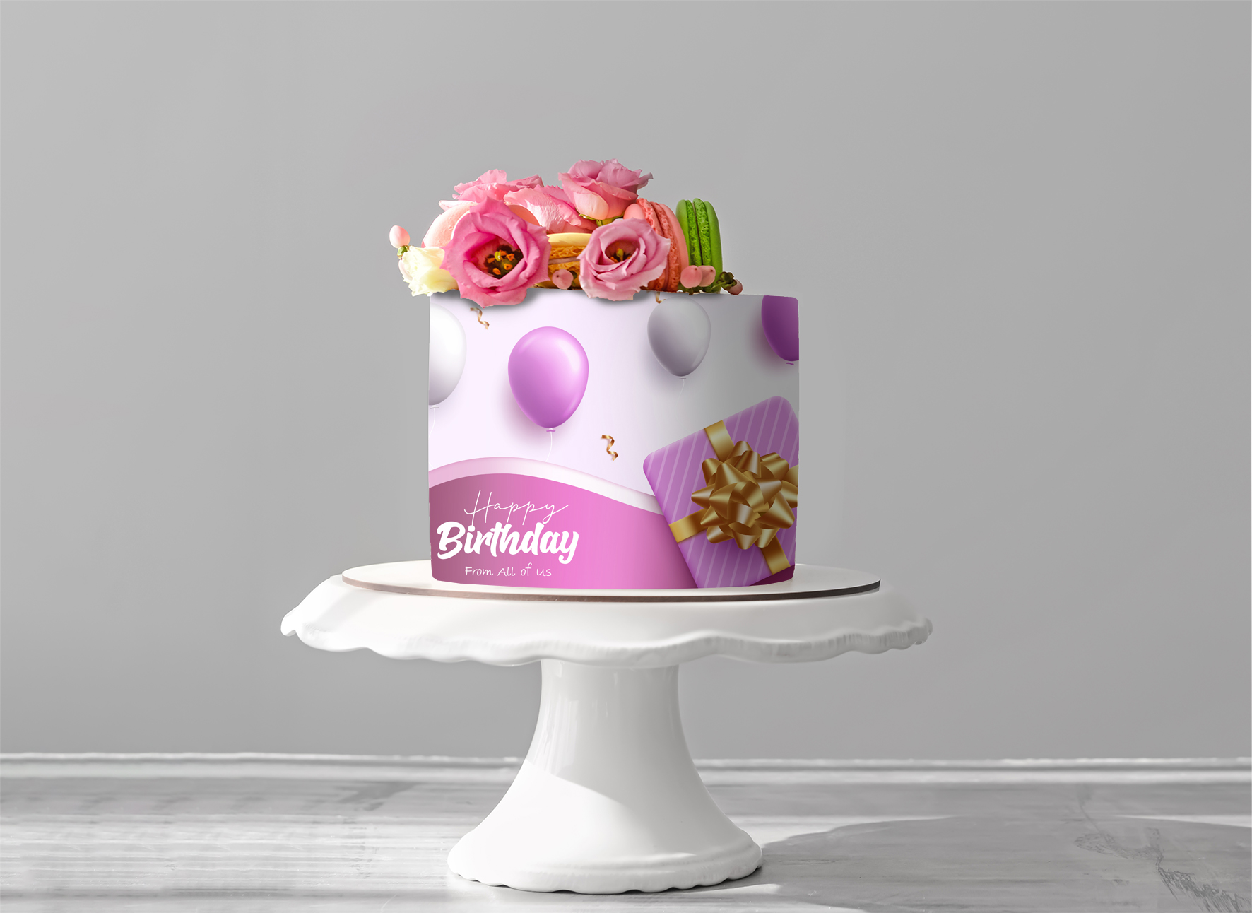 Deko Fondant  Geburtstag