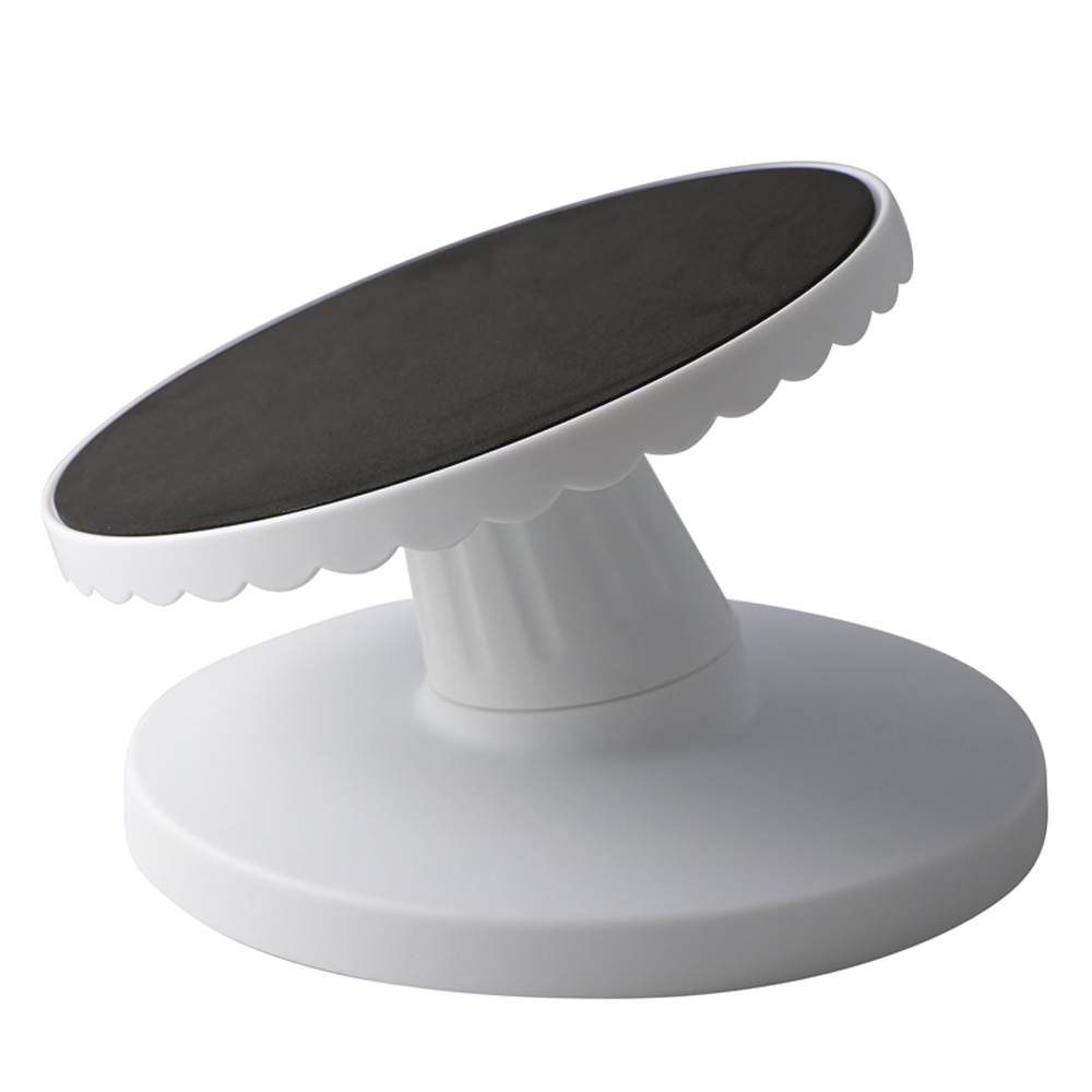 Tortendrehteller schwenkbar 23 cm – drehbarer Tortenteller zum Eindecken & Präsentieren