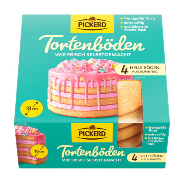 Tortenböden hell 500g 