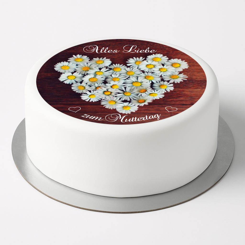 Tortenaufleger "Alles Liebe zum Muttertag"