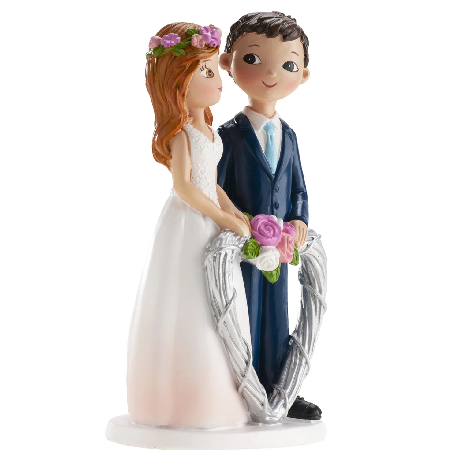 Cake Topper Brautpaar - mit Herz
