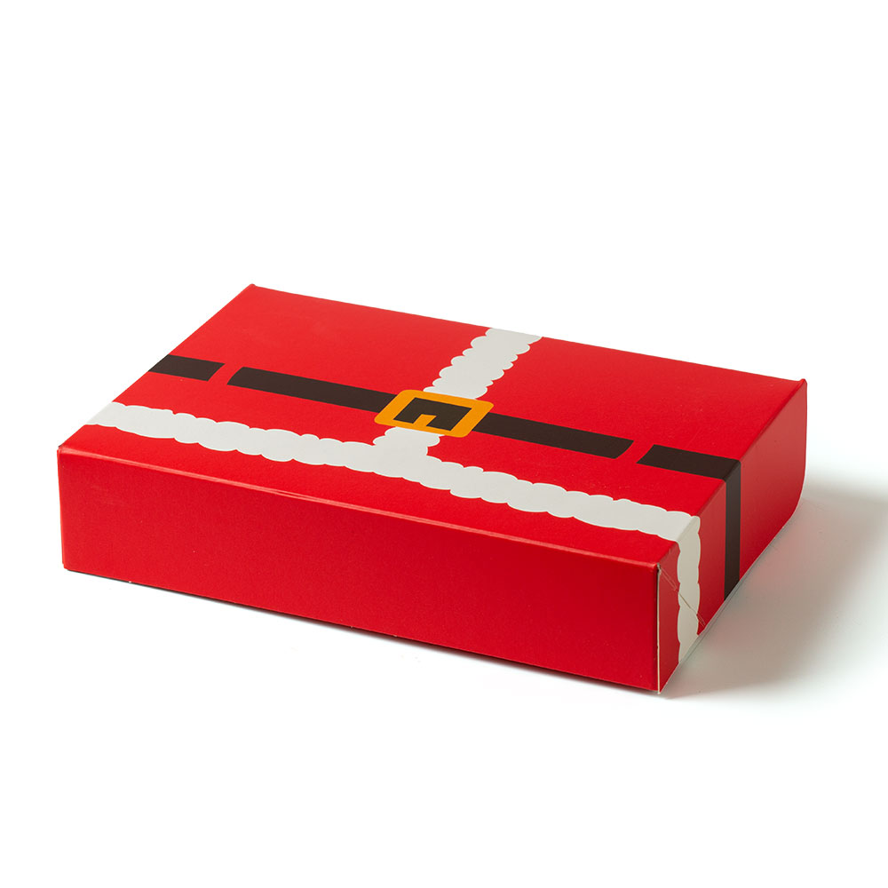 Keksschachtel / Cupcake-Box „Weihnachtsmann“ – die perfekte Geschenkbox für Weihnachtskekse