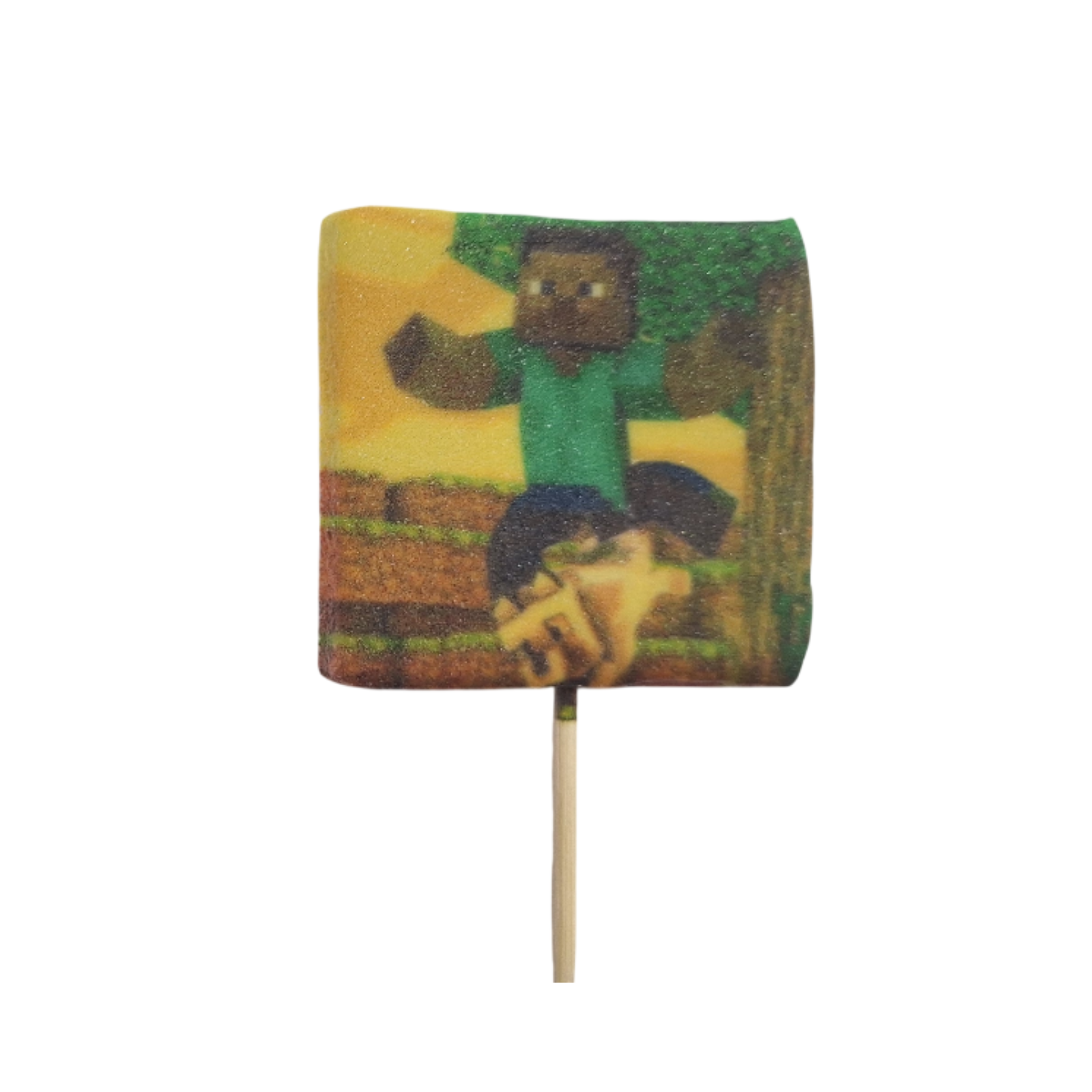 Zuckerdekoration Minecraft – Set 2D Tortendeko 