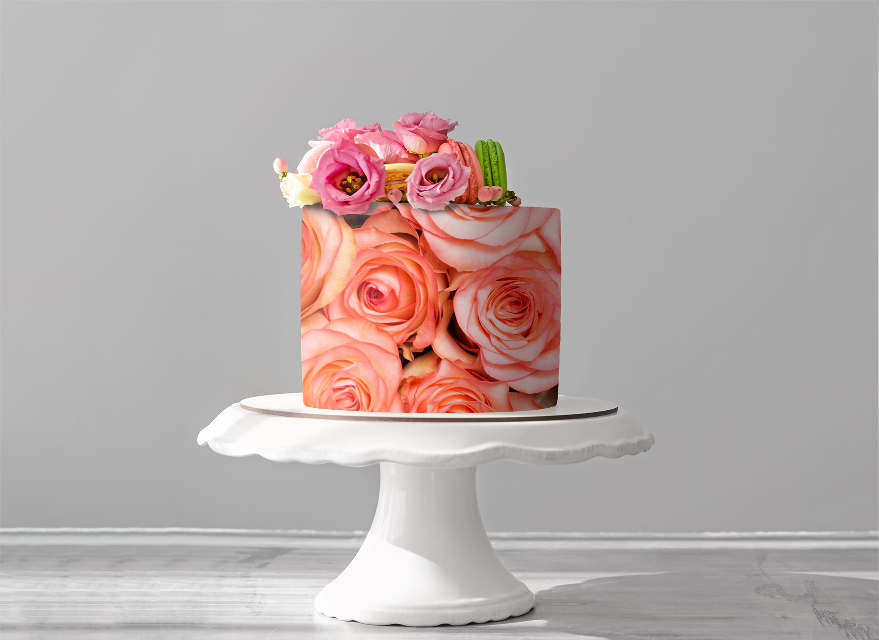 Deko Fondant Rose