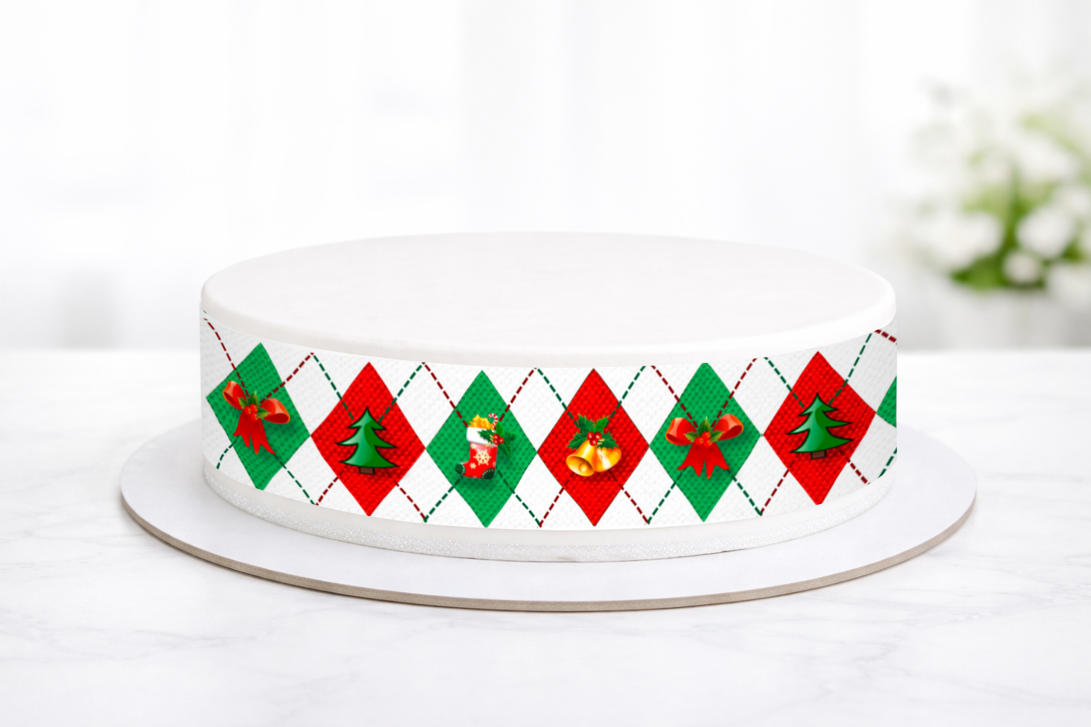 Tortenband Weihnachten