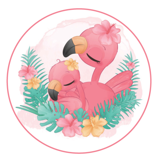 Keksaufleger Flamingo