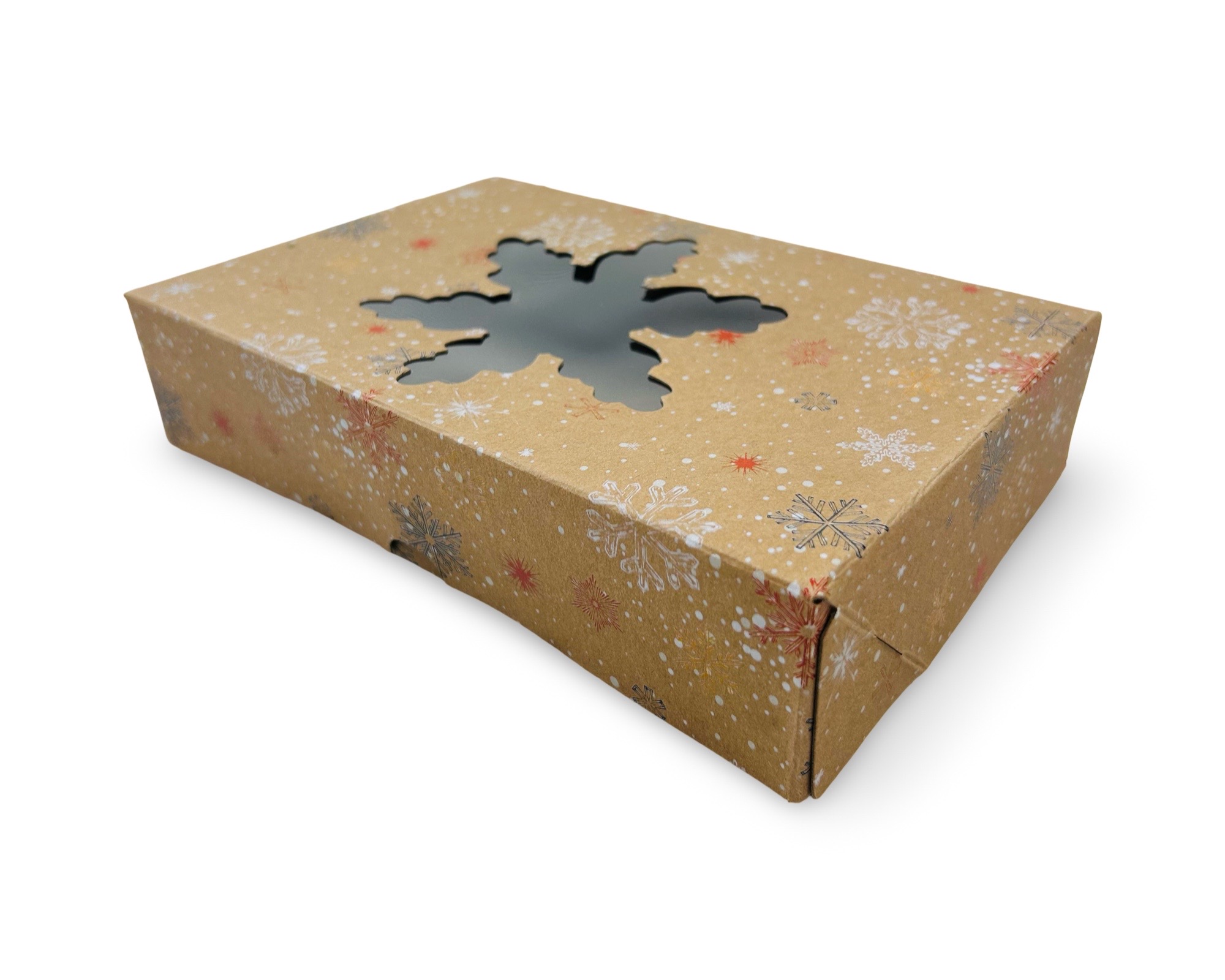 Keks- und Mehlspeisschachtel Weihnachten – 22 × 15 × 5 cm