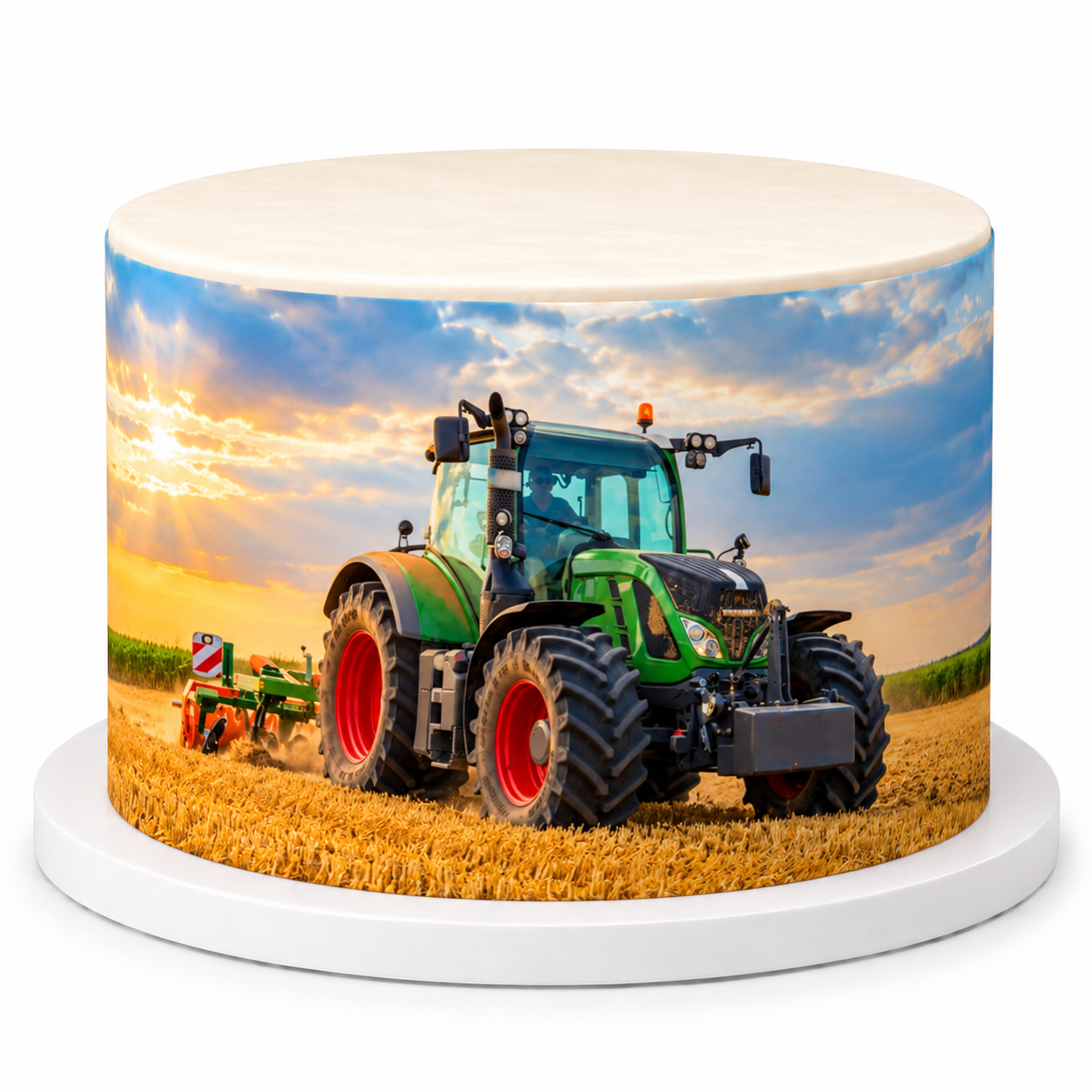 Deko Fondant Traktor Bauernhof