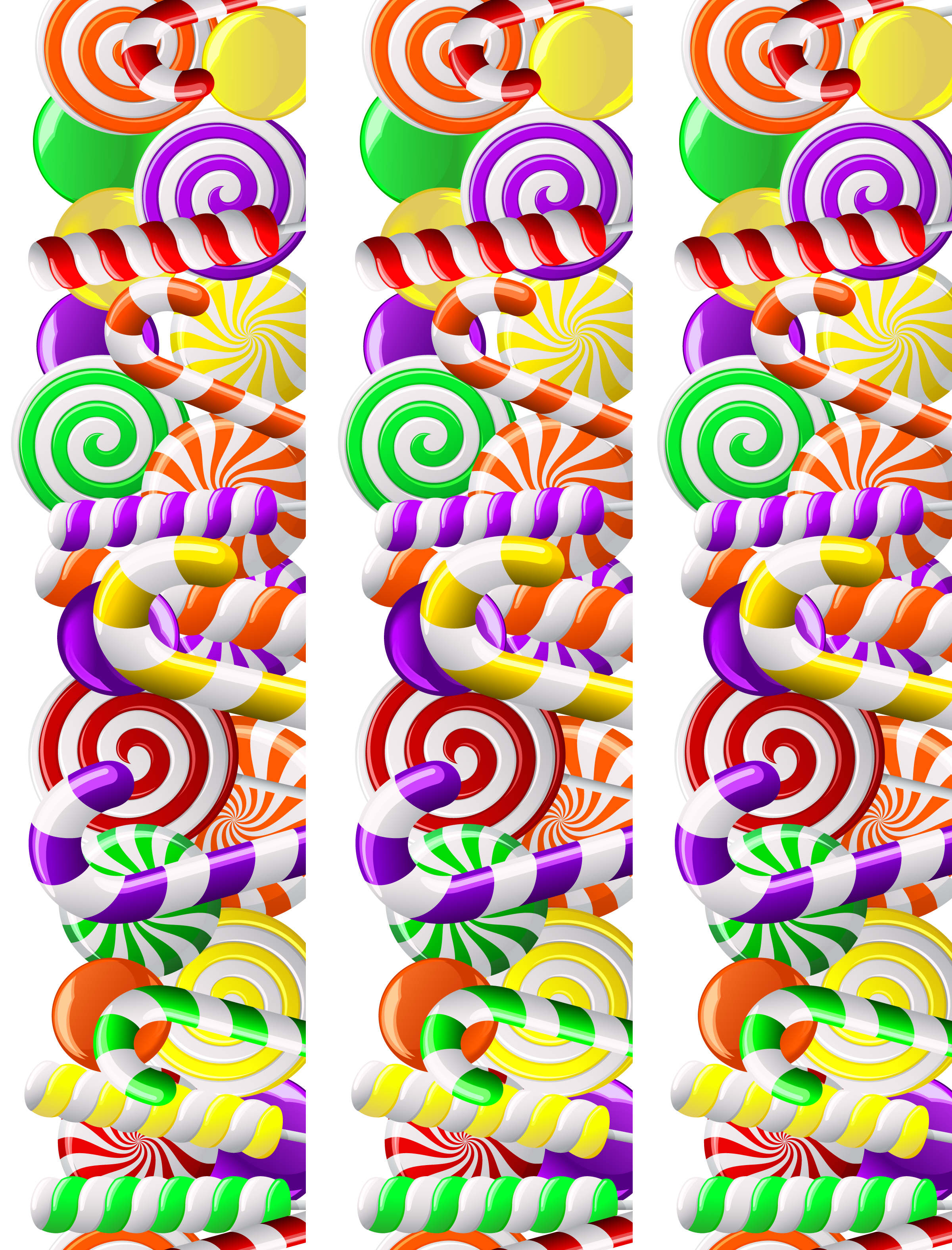 Tortenband Zuckerstangen