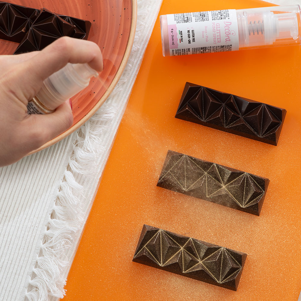 Pralinengussform  La Barretta Serena – Professionelles Polycarbonat-Schokoladenform