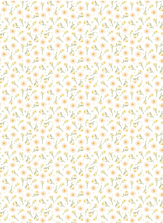 Schokoladen Transferfolie Abziehfolie Blümchen