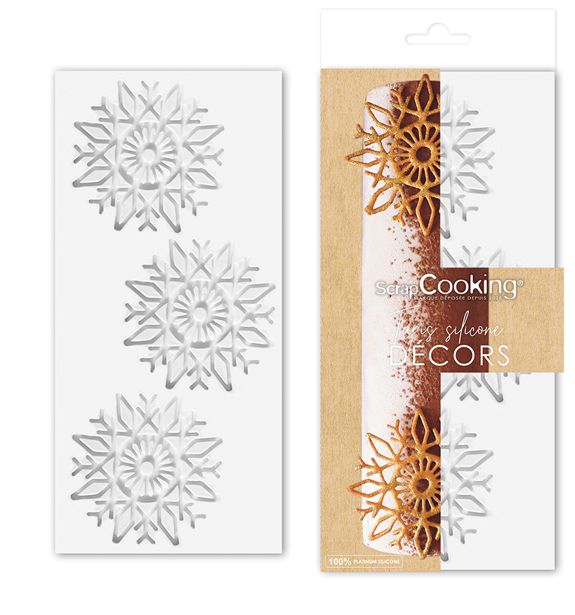 Hippenmatte Silikonform Weihnachten 