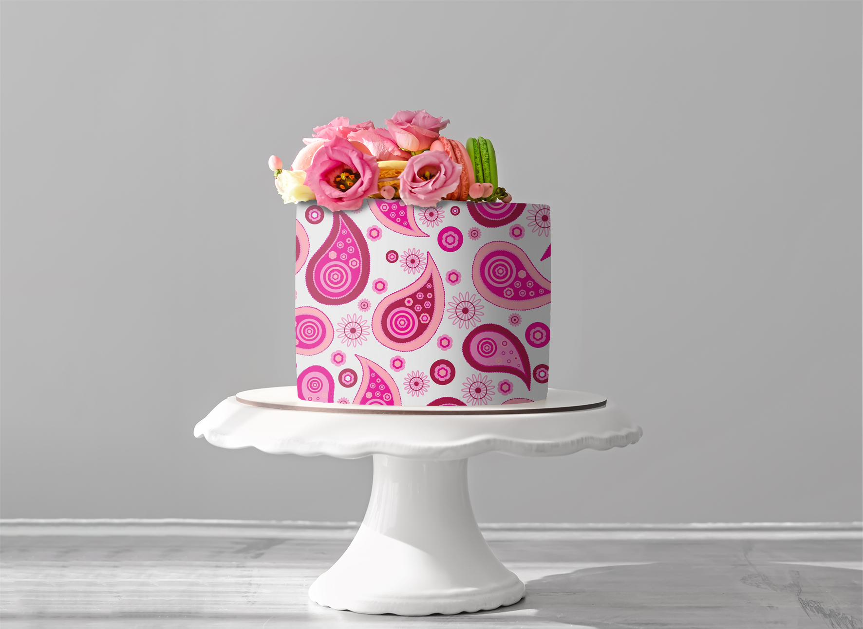 Deko Fondant rosa
