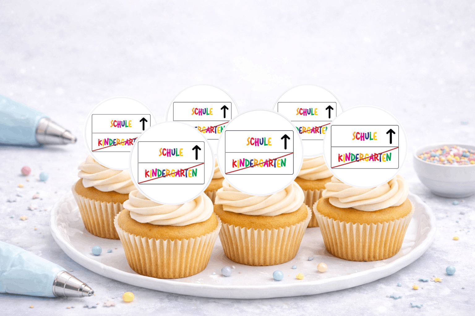 Muffinaufleger Kindergarten/Schule
