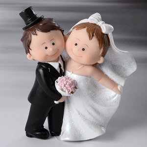 Cake Topper Kinder Brautpaar