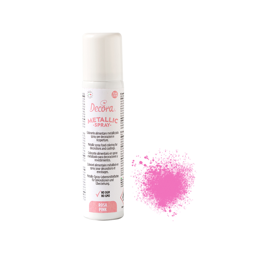 Lebensmittelspray pink 75 ml