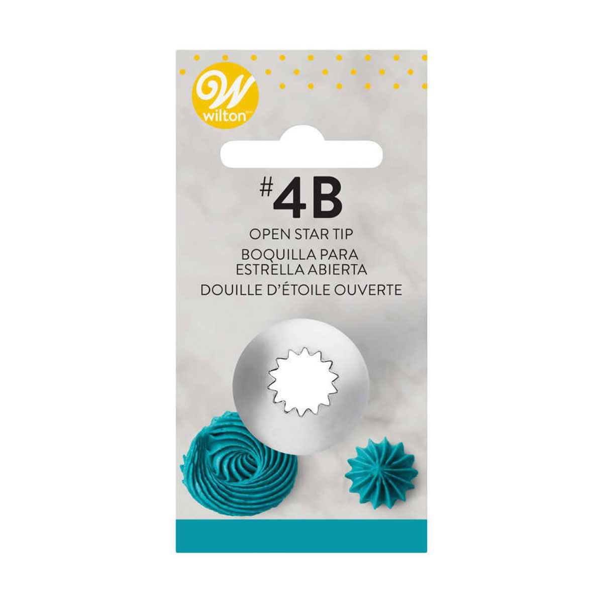 Tüllen Set Decorating Tip Set Star, Round, Leaf, Petal