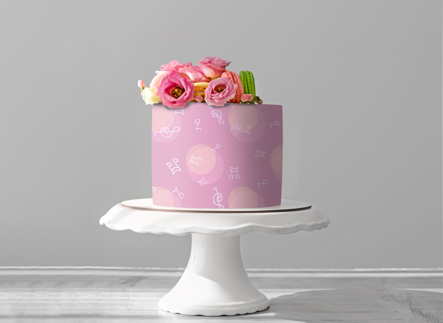 Deko Fondant Musik