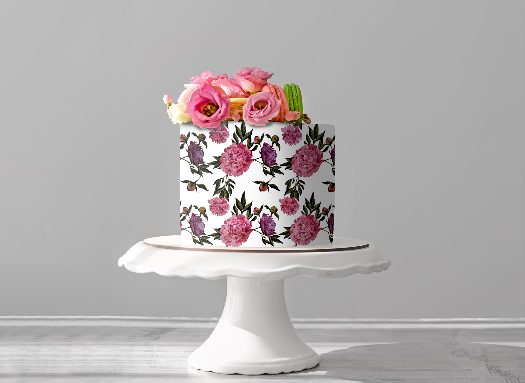 Deko Fondant Rosen