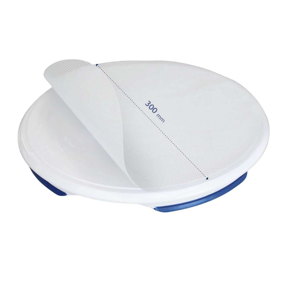 LOYAL Silikon Anti-Rutsch-Matten Ø 30 cm (2er Pack) – stabiler Halt beim Dekorieren