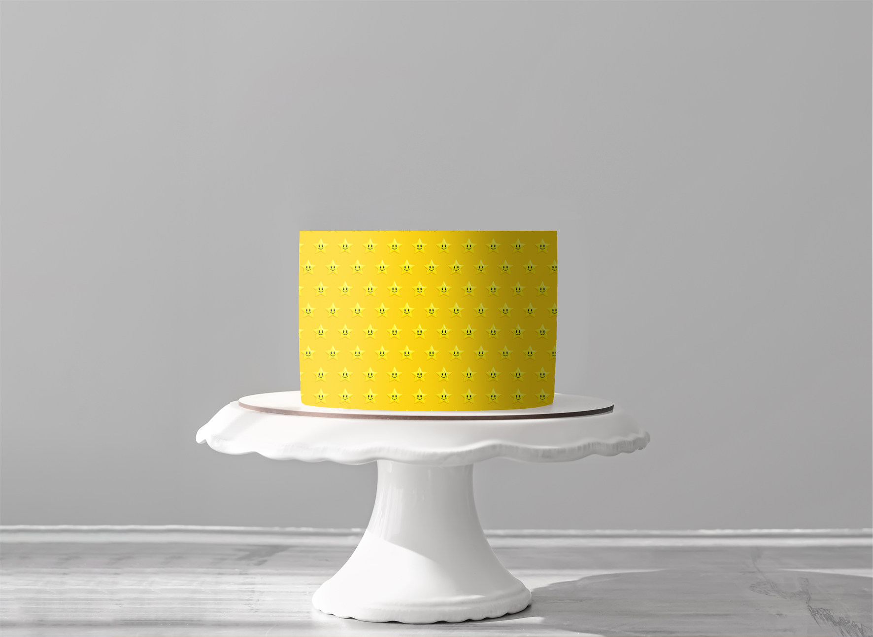 Deko Fondant Super Mario Sterne