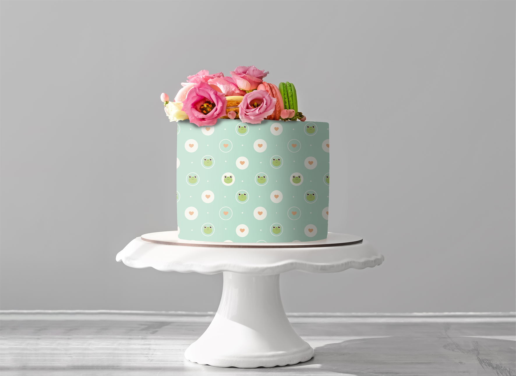 Deko Fondant Frösche