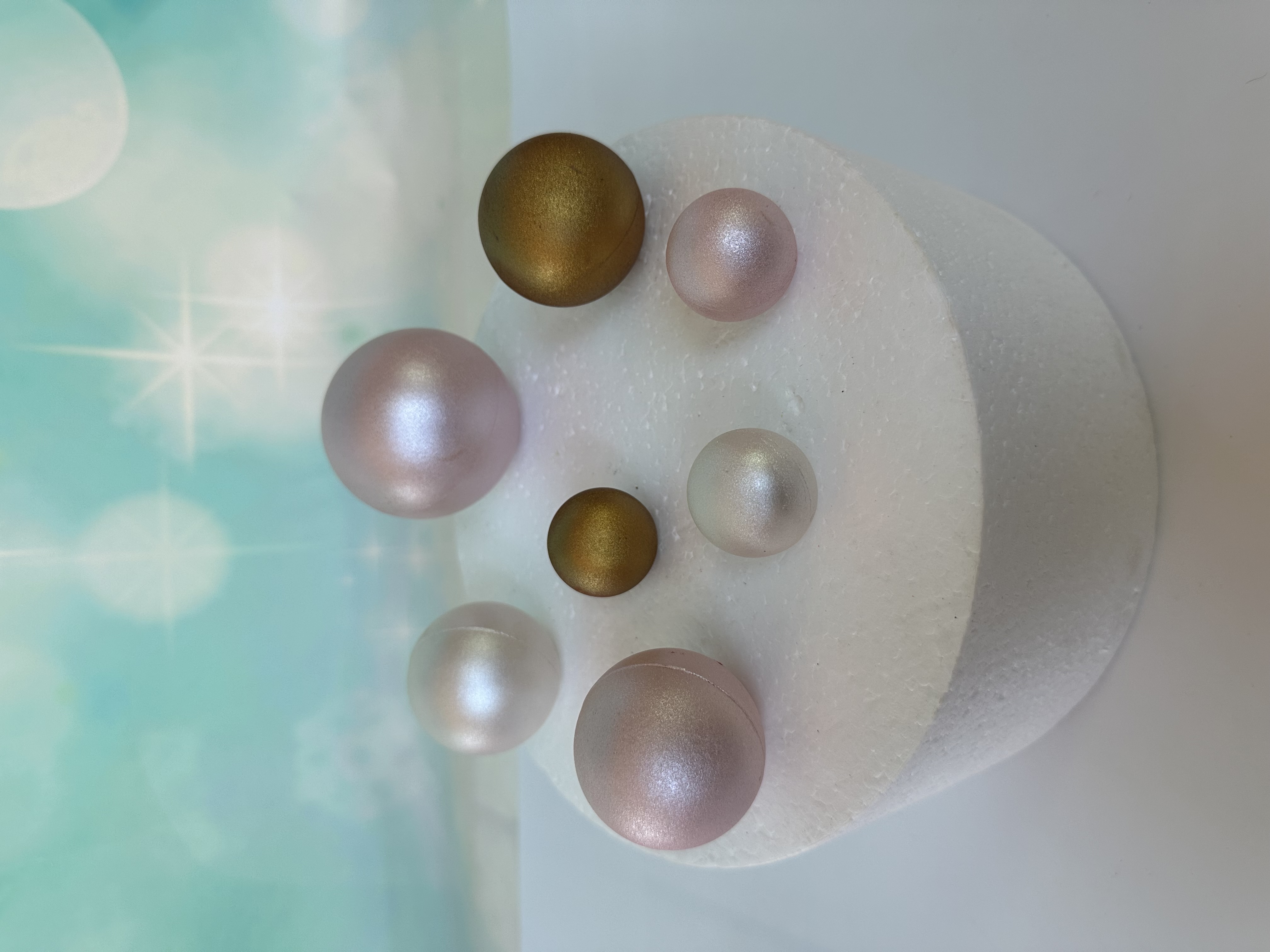 Schokokugeln Metallic Pastel XXL 