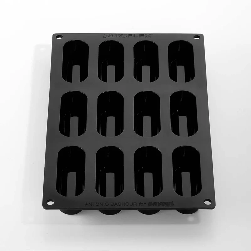 Pavoni PX3225 Round40time – Silikonform für filigrane Ring-Desserts