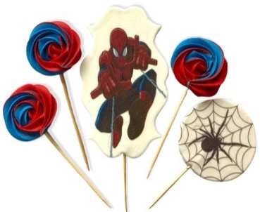 Spiderman Caketopper 5-teilig