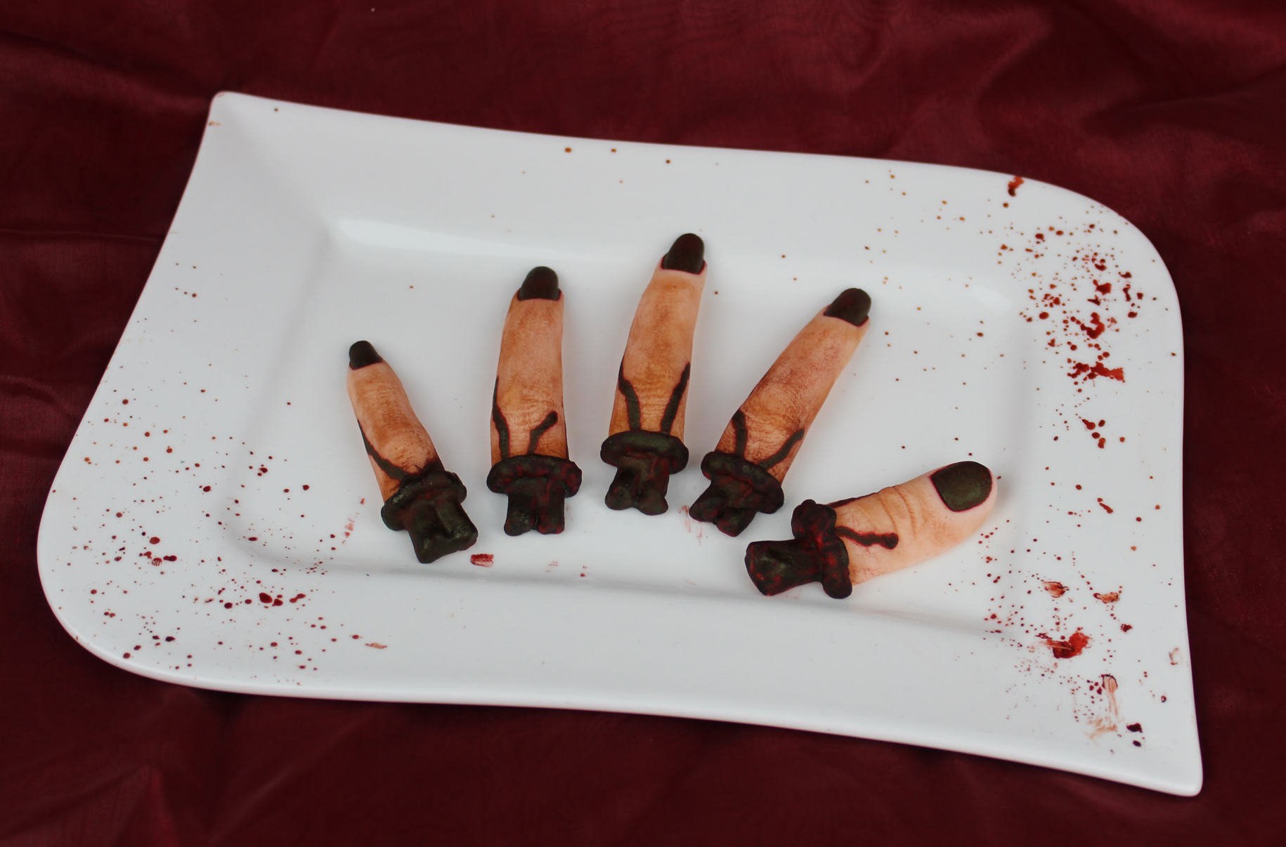 Zuckerdekoration Finger Halloween
