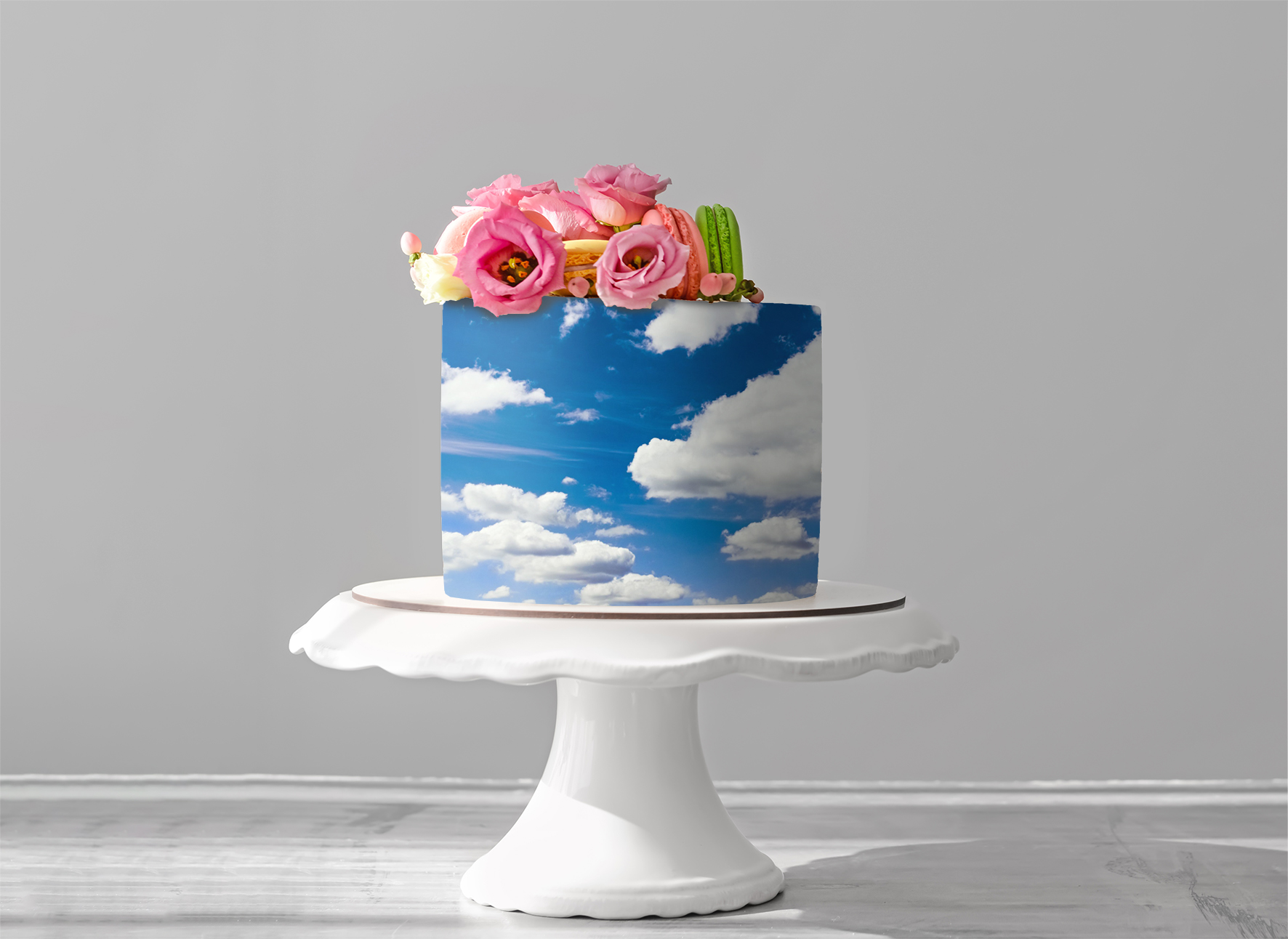 Deko Fondant Himmel