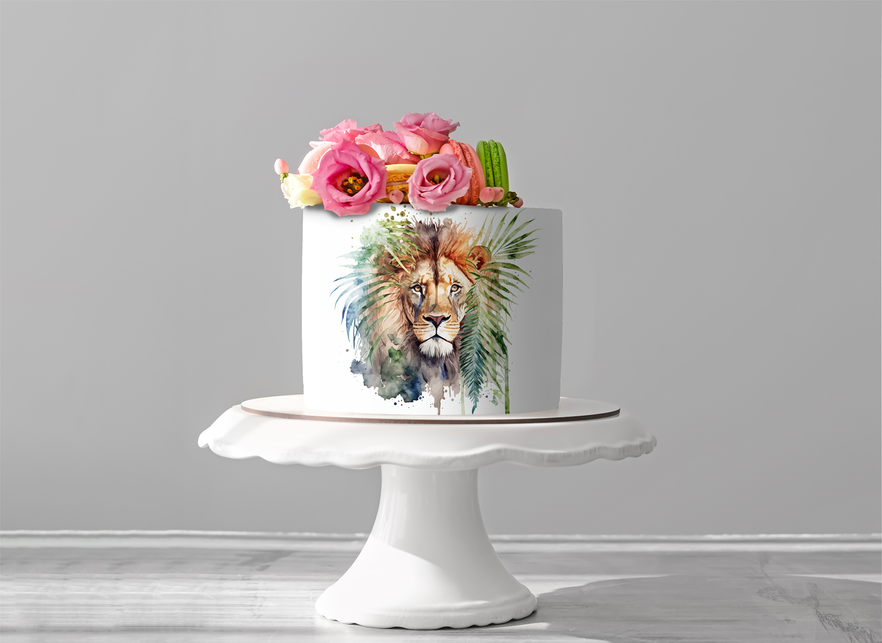 Deko Fondant Löwe