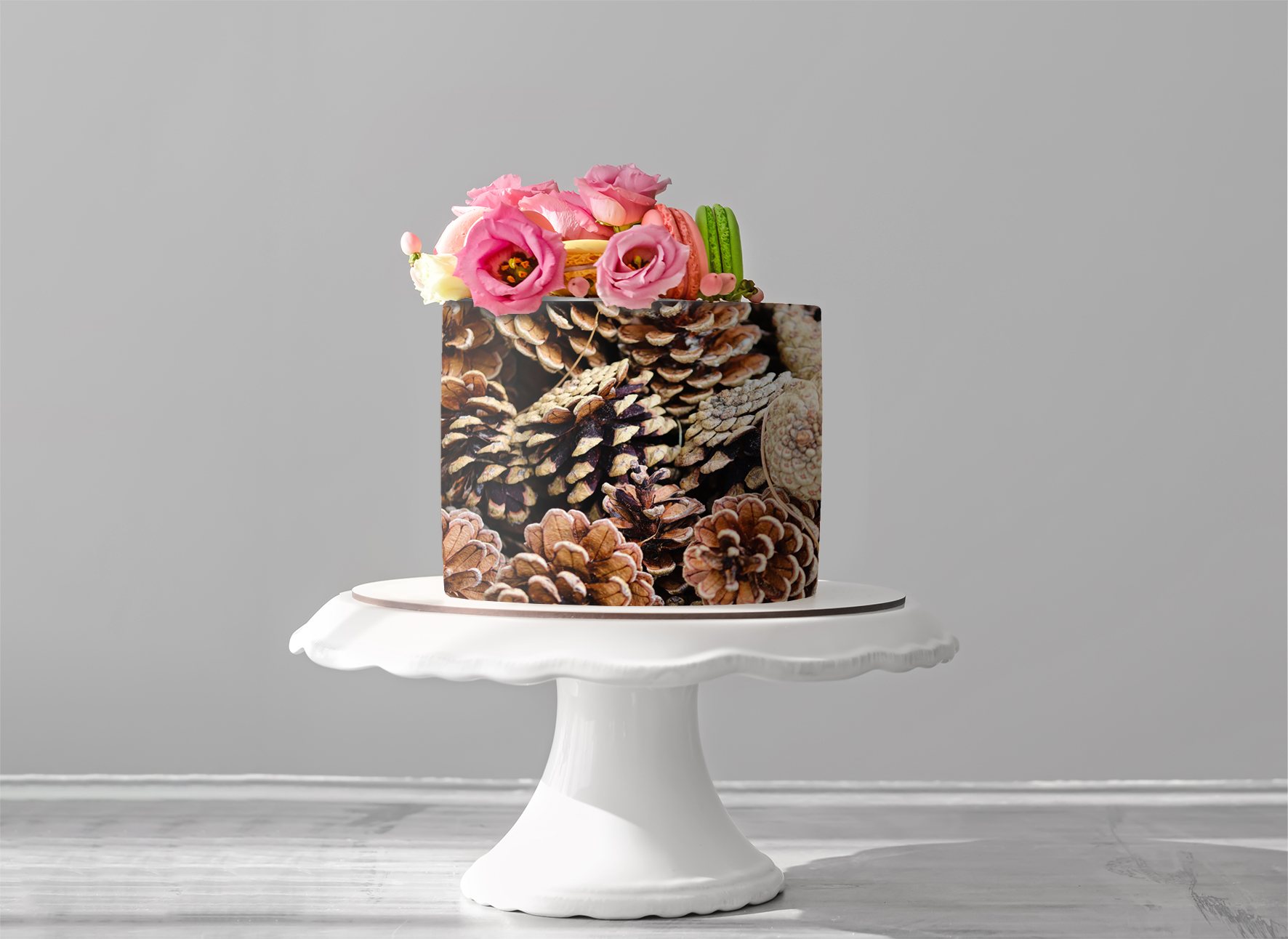 Deko Fondant Zapfen