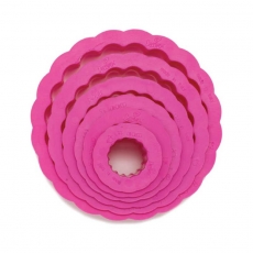 Ausstecherset Rund gewellt – 6-teilig