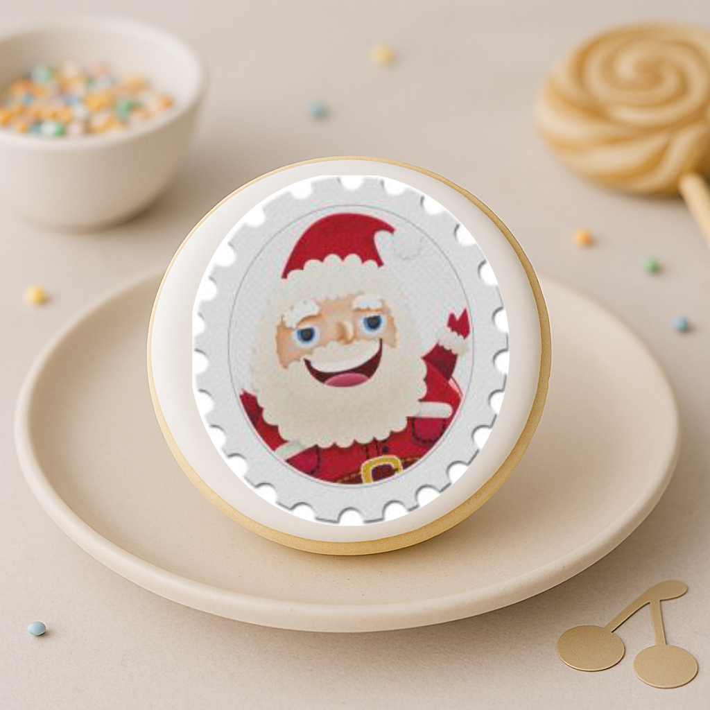 Keksaufleger Weihnachtsmann