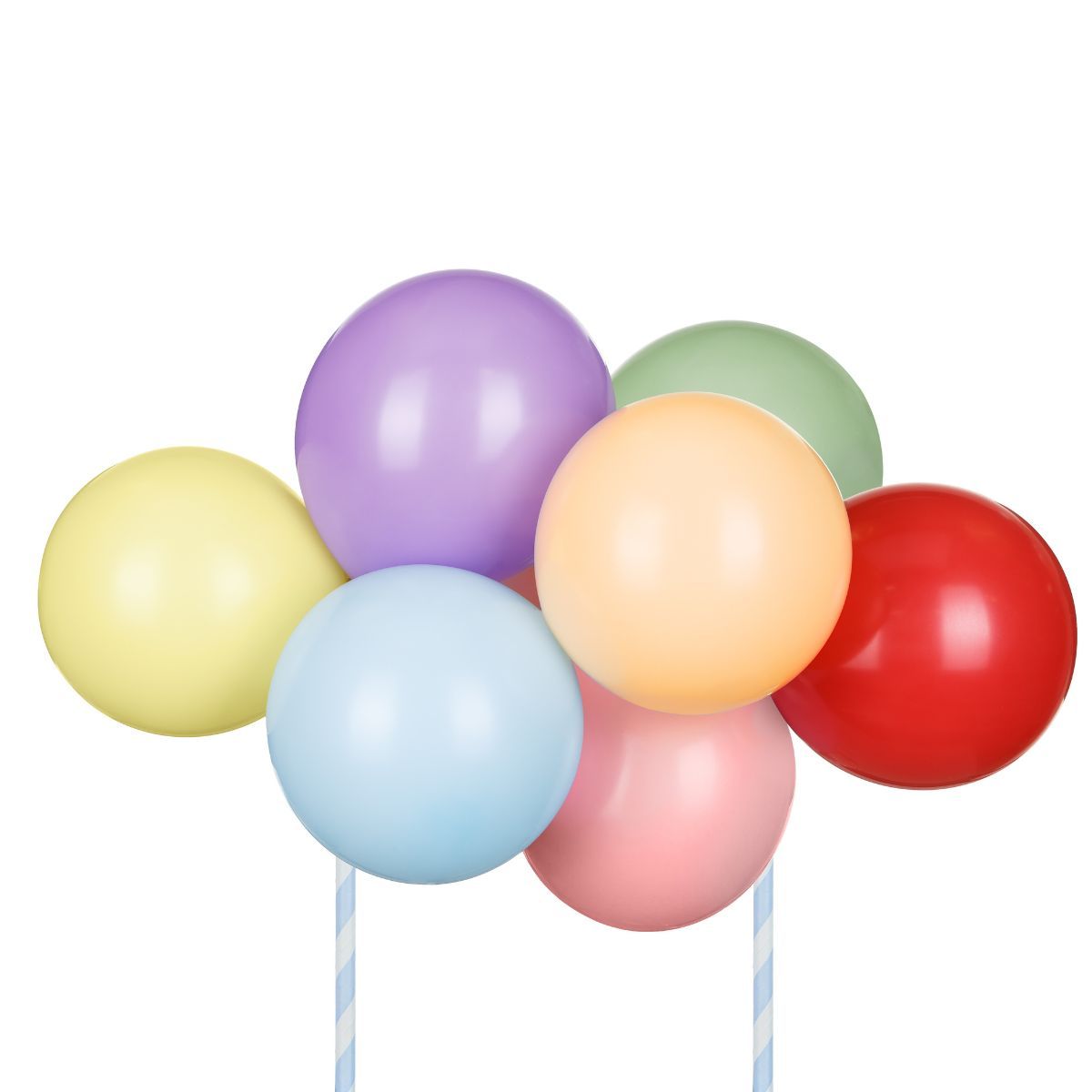 Cake Topper - Luftballon Regenbogen
