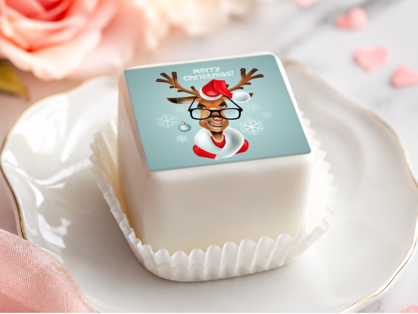 Petit Four Aufleger Rudolf – 20 Stück