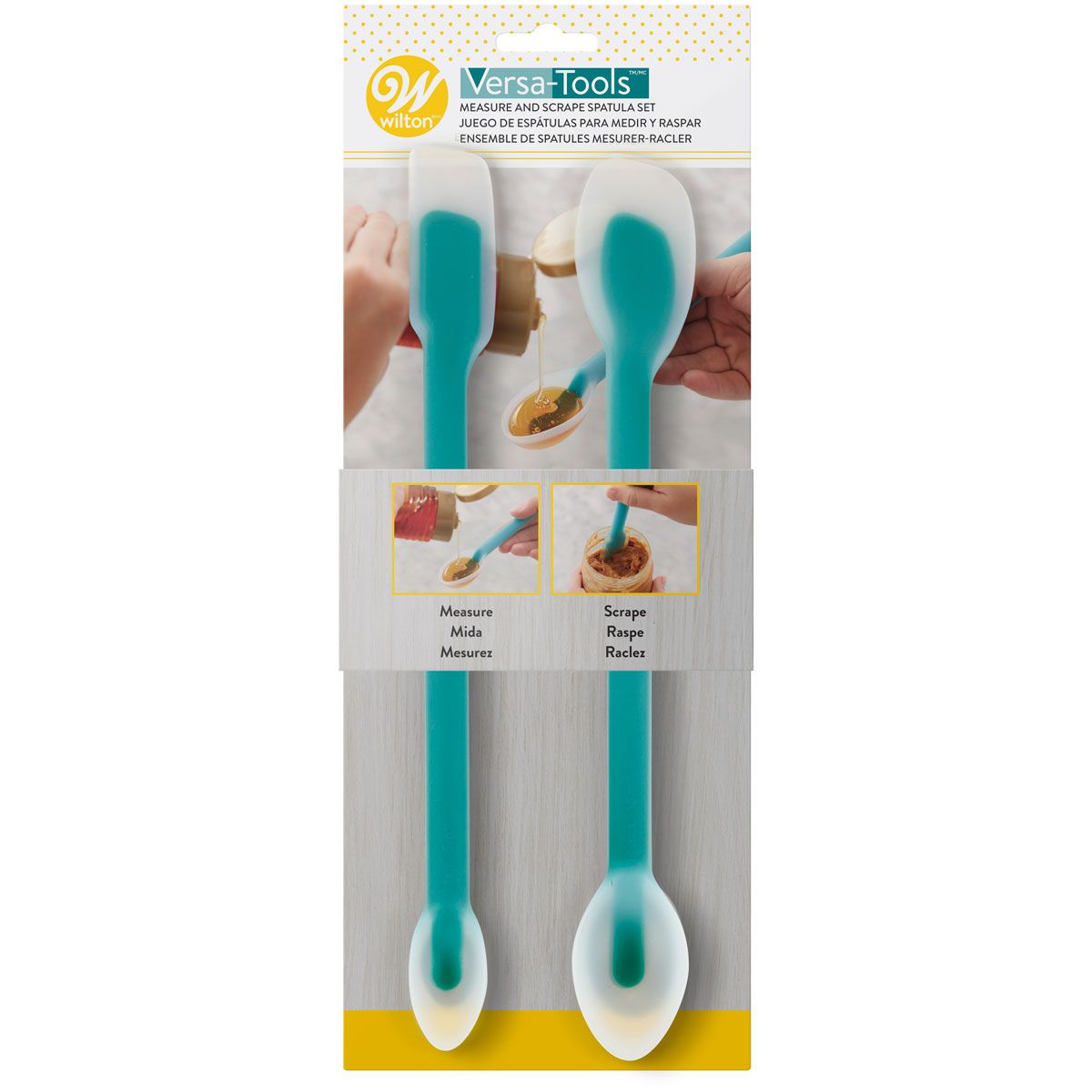 Wilton Spachtelset Versa Tools Scrape & Measure | 2-teilig