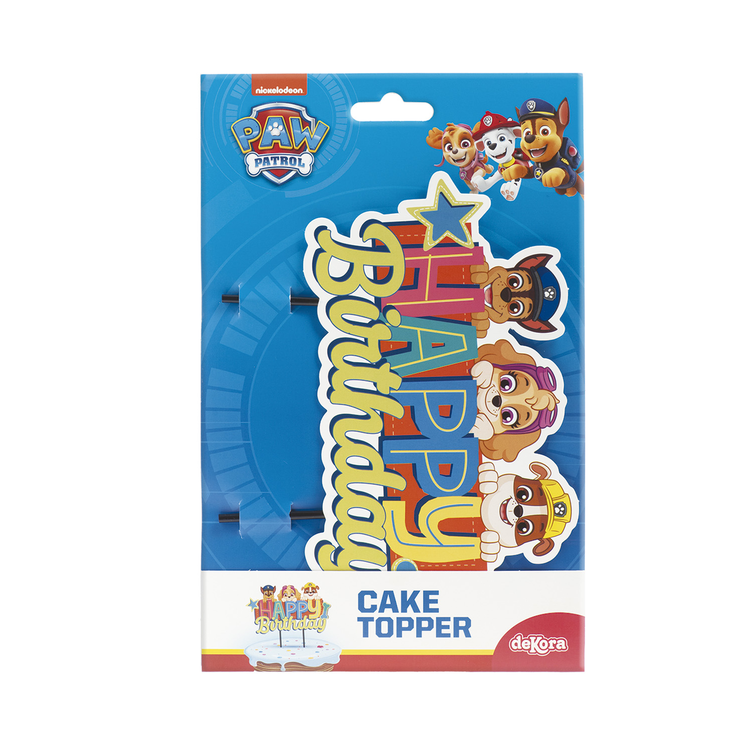 Paw Patrol Cake Topper 