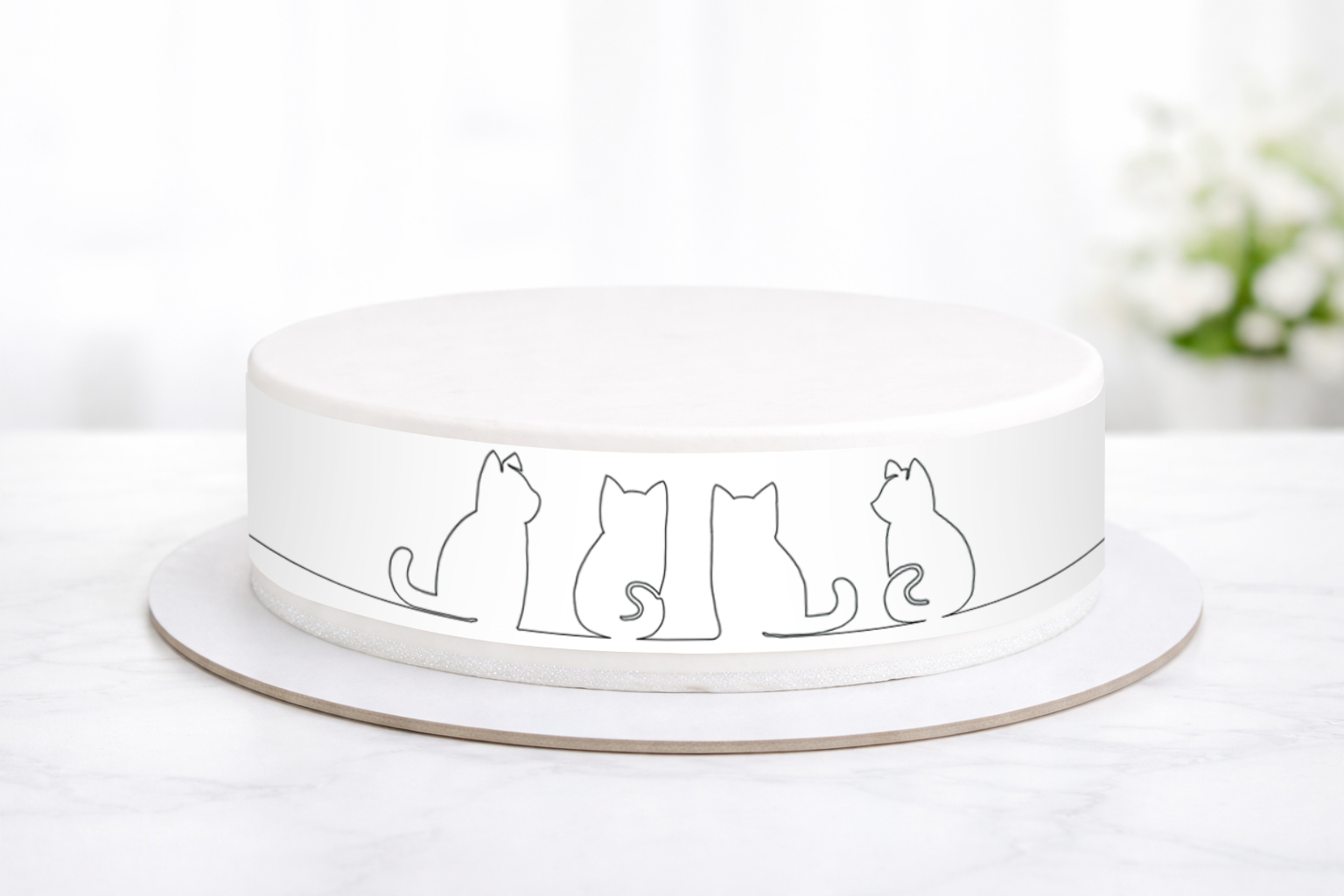 Tortenband Katze