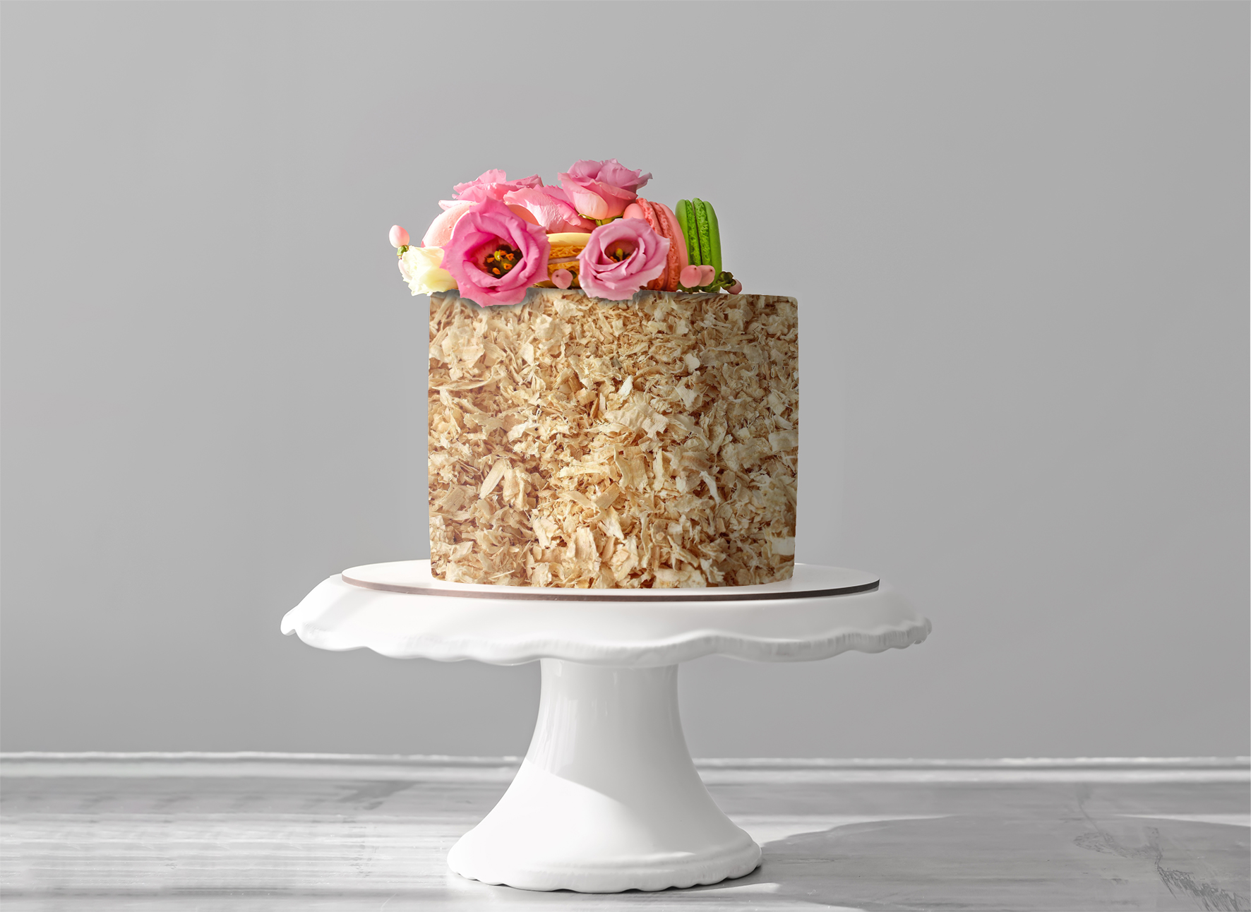 Deko Fondant Sägespäne