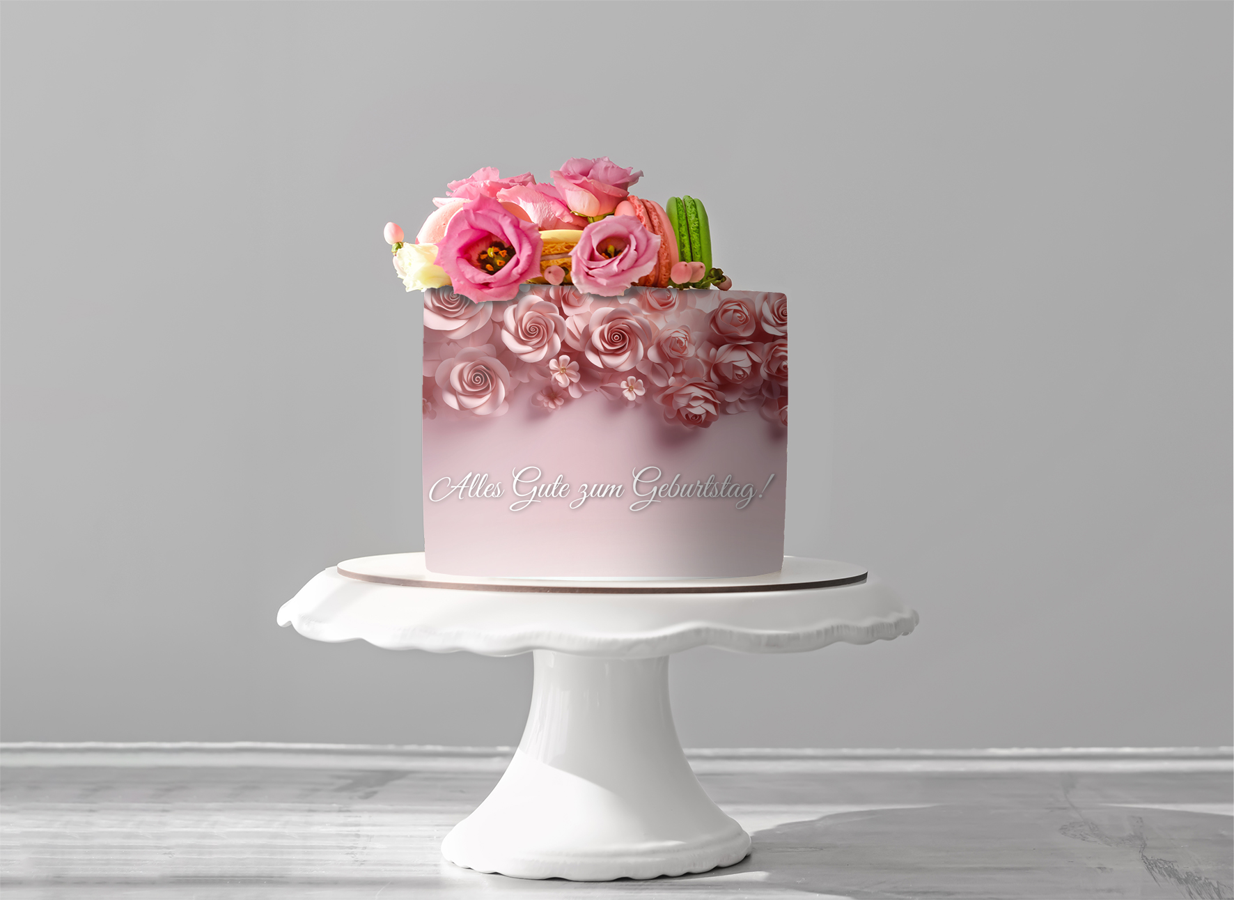 Deko Fondant  Geburtstag