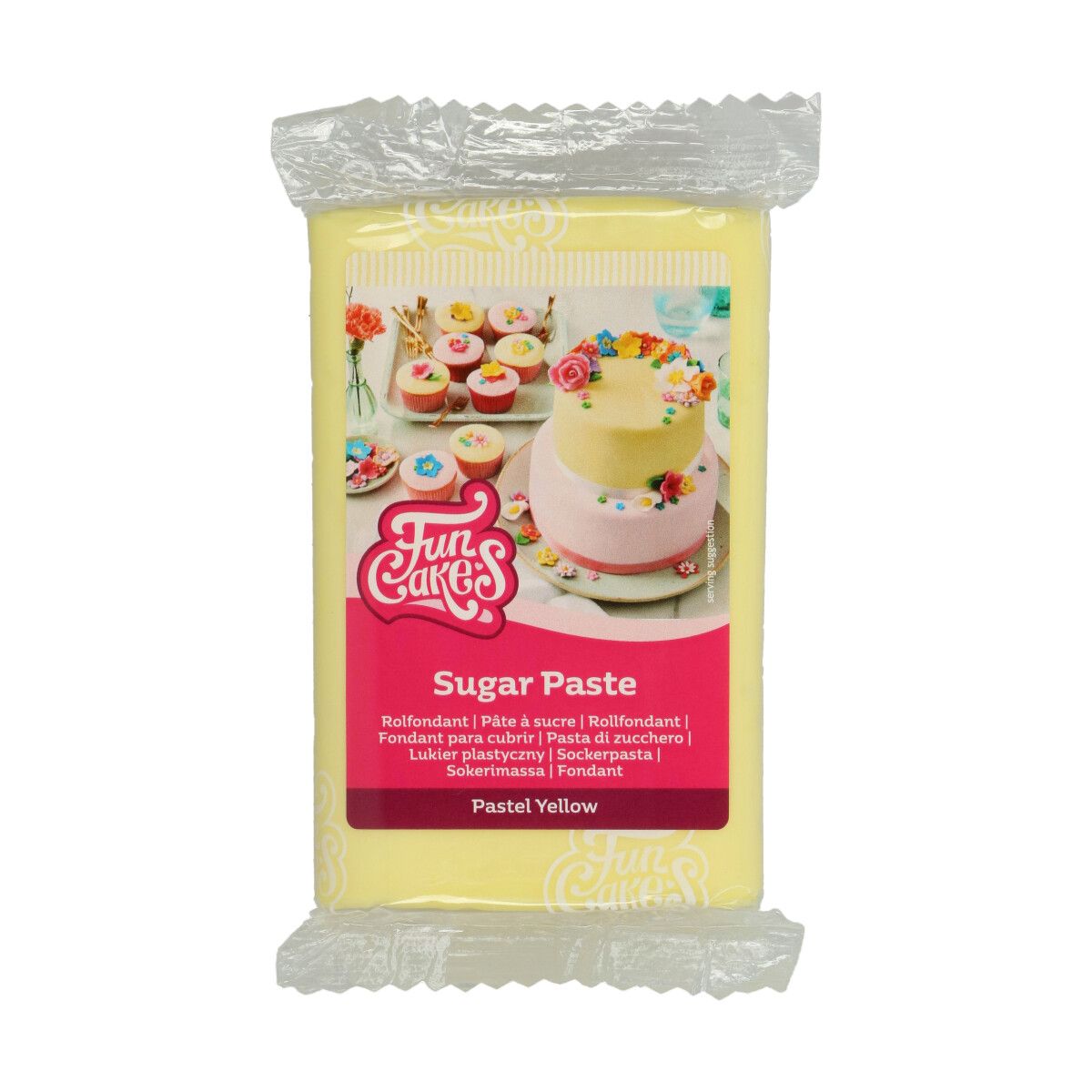 Rollfondant Pastel Yellow 250 g