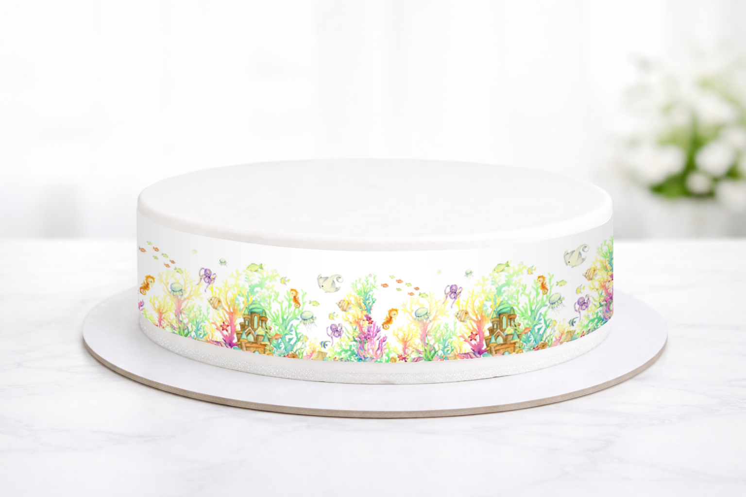 Tortenband Unterwasserwelt