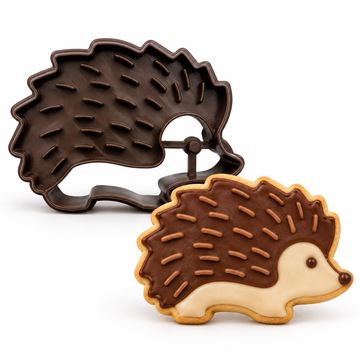 Igel-Ausstecher mit Prägung XL