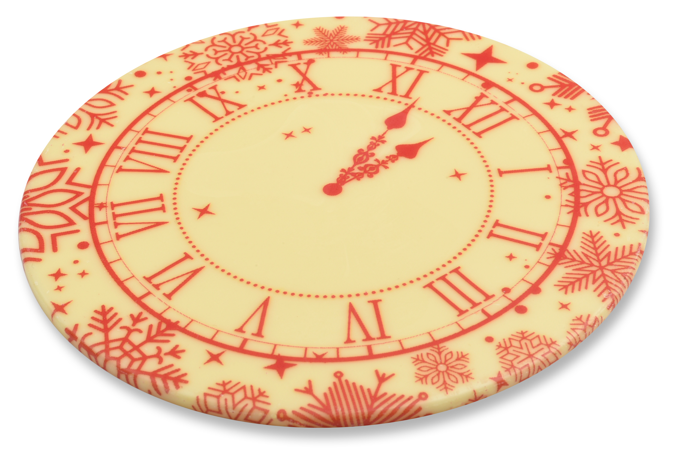 Schokoladendekor Uhr