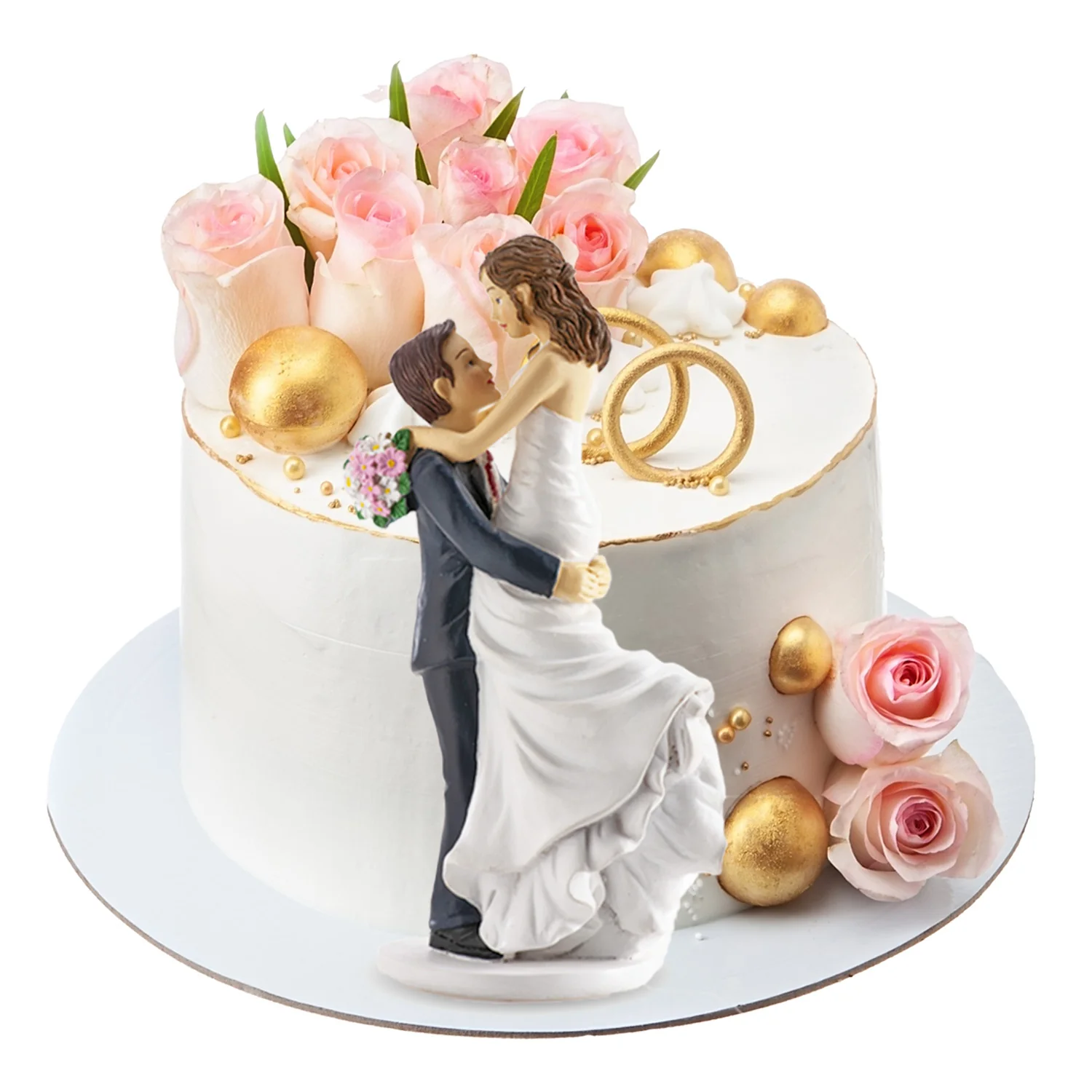 Brautpaar - eng umschlungen