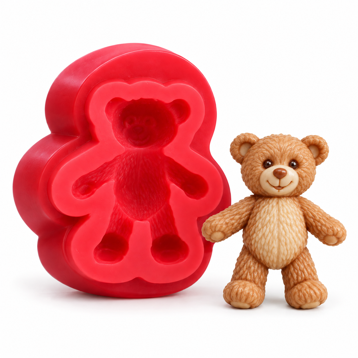 Silikonform Teddybär